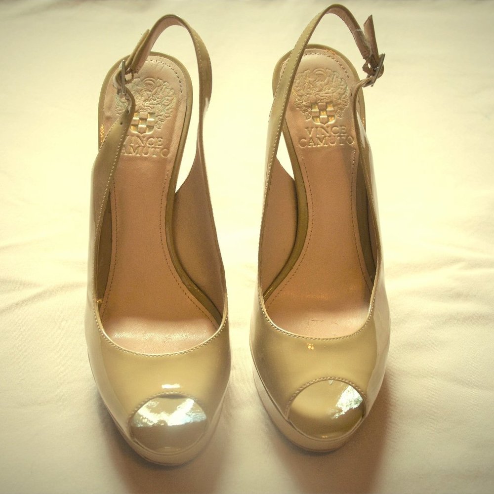 Vince Camuto Nude High Heels